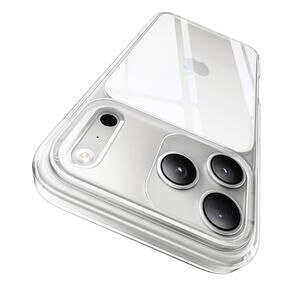 iPhone 17 Pro Case Smooth Crystal Clear, Patented Anti-Yellow Slim Transparent